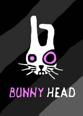 Bunny Head Minimal Design