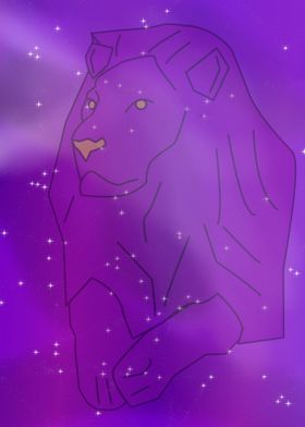 space lion