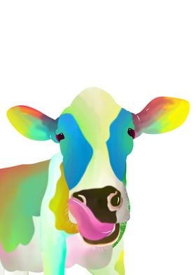 Colorful Cow 