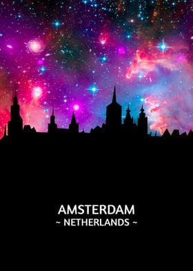 Amsterdam Skyline 