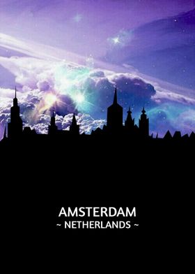 Amsterdam Skyline 