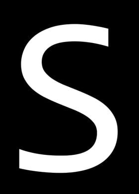 Letter S