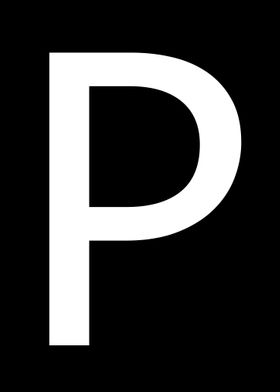 Letter P