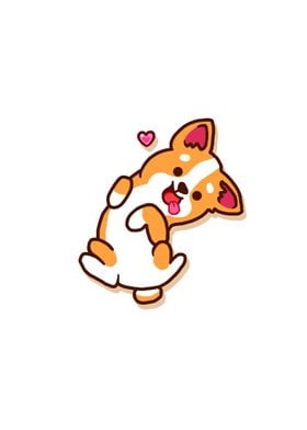 Cute Shiba Inu Dog