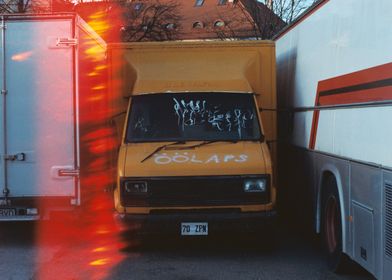 Light Leak Yellow Truck