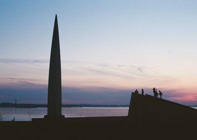 Monument silhouette 