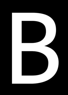 Letter B