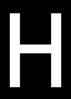 Letter H