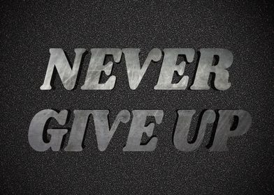 Never Give Up