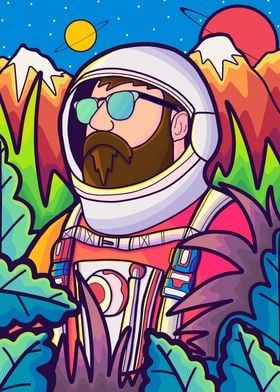 The astronaut dude