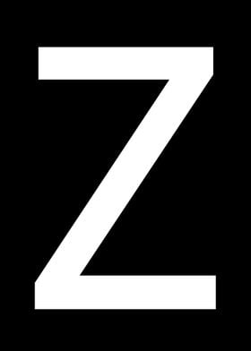 Letter Z