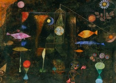 Paul Klee Fish Magic