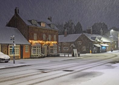 Groby winter scene