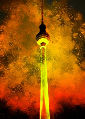 Fiery Fernsehturm