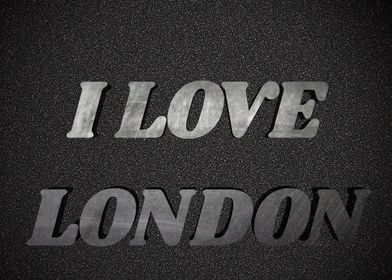 I love London