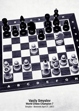 Alekhines Defense Chess' Poster, picture, metal print, paint by