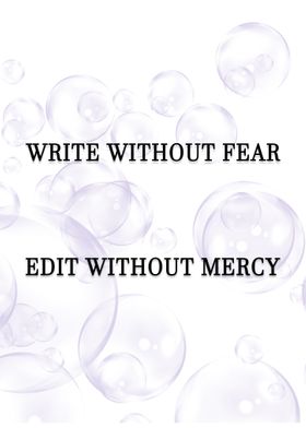 Fear and Mercy Bubbles