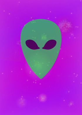 minimalist alien 