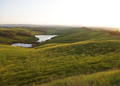 Hills into Crete Senesi