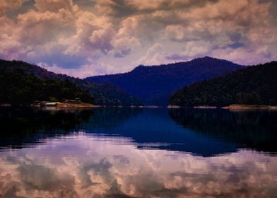 The lake Malaysia 