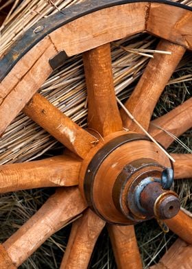 ‘Wooden Cart Wheel’ Poster by Art Ofphotos | Displate