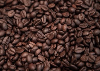 background of coffee beans