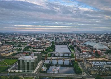 Glasgow from above