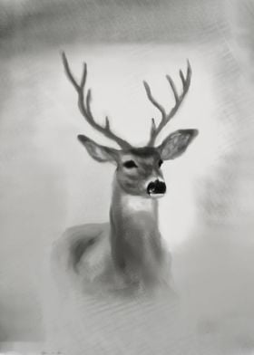 DEER POTARIT ART