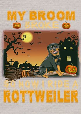 Rottweiler funny poster