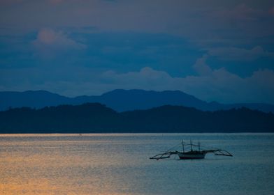 Sunset in Palawan