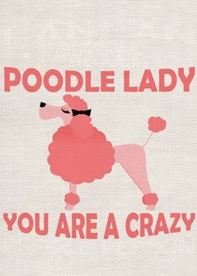 Poodle Poster