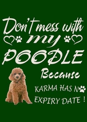 Poodle Poster