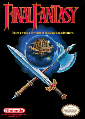 NES cover final fantasy
