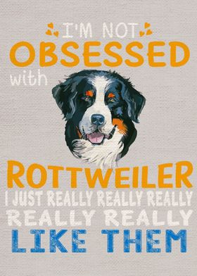 Rottweiler art funny