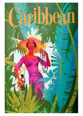 Caribbean tropic jungle