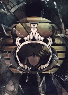 Best Pug Poster 4 Wall Art