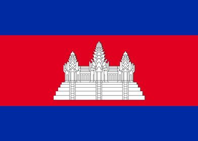 CAMBODIA Flag