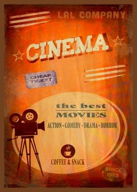 Cinema Rtro Vintage