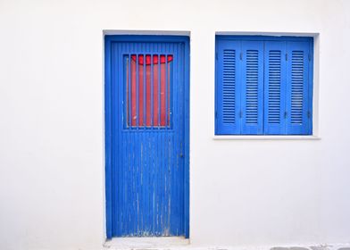 Blue Door Greek Islands