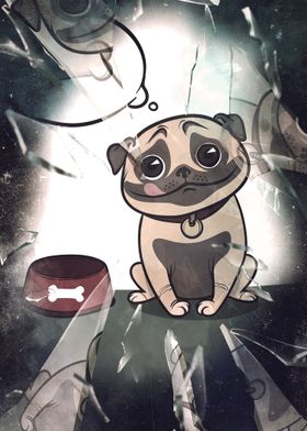 Best Pug Poster 4 Wall Art