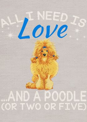 Poodle Poster