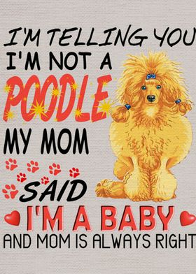 Poodle Poster