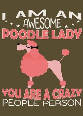 Poodle Poster