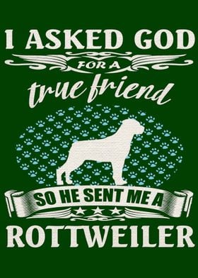 Rottweiler funny poster