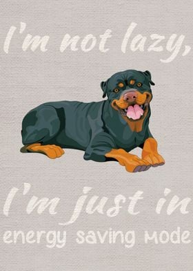 Rottweiler funny poster