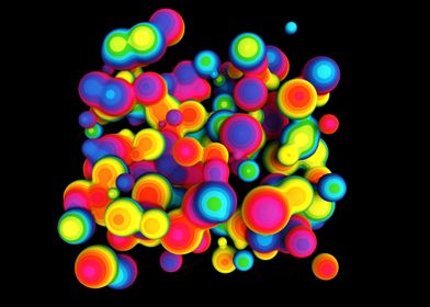 Colourful blobs