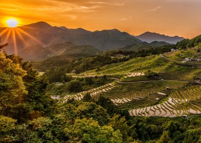 Mountains in japan