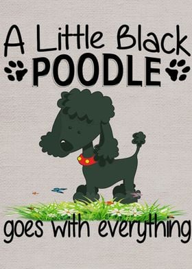 Poodle Poster