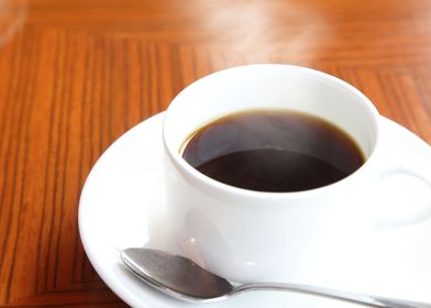 a cup of coffee