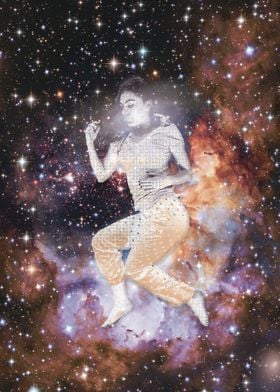 Cosmic Star Universe Woman
